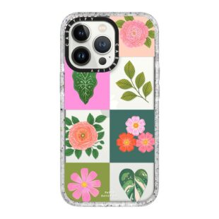 Floral Checker Case