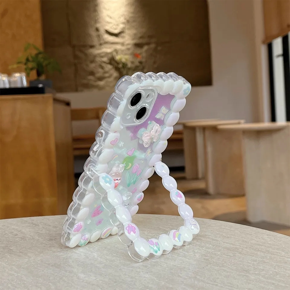 3D Bunny Transparent Invisible Bracket Case - Image 2