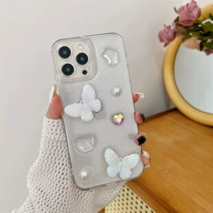 3D Butterfly Epoxy Resin Case