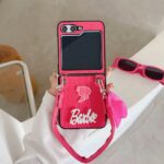White 3D Letter Barbie Case