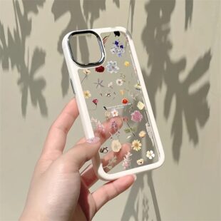 Floral Clear Case