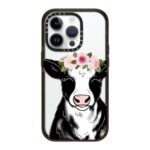 Floral Crown Cow Case