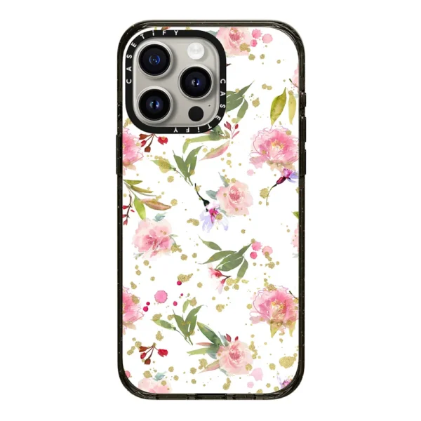 Boho pink red gold Case