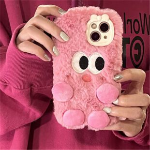 Plush Cute Monster Case