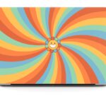 Colourful Happy Flower MacBook Case