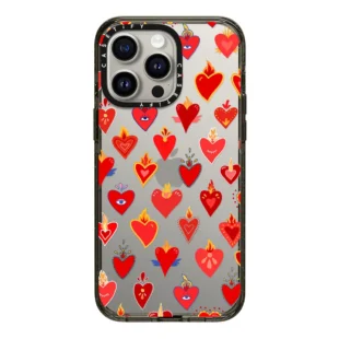 Flaming Heart Love Pattern Case