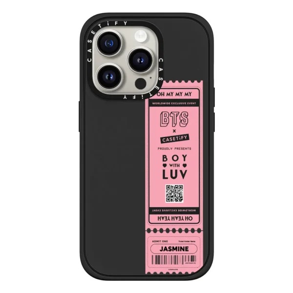 Custom BTS Tickets Case