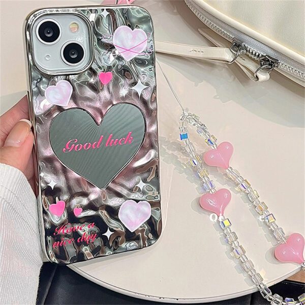 Gradient Mirror Heart Case - Image 2