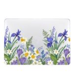 Purple Flower MacBook Case