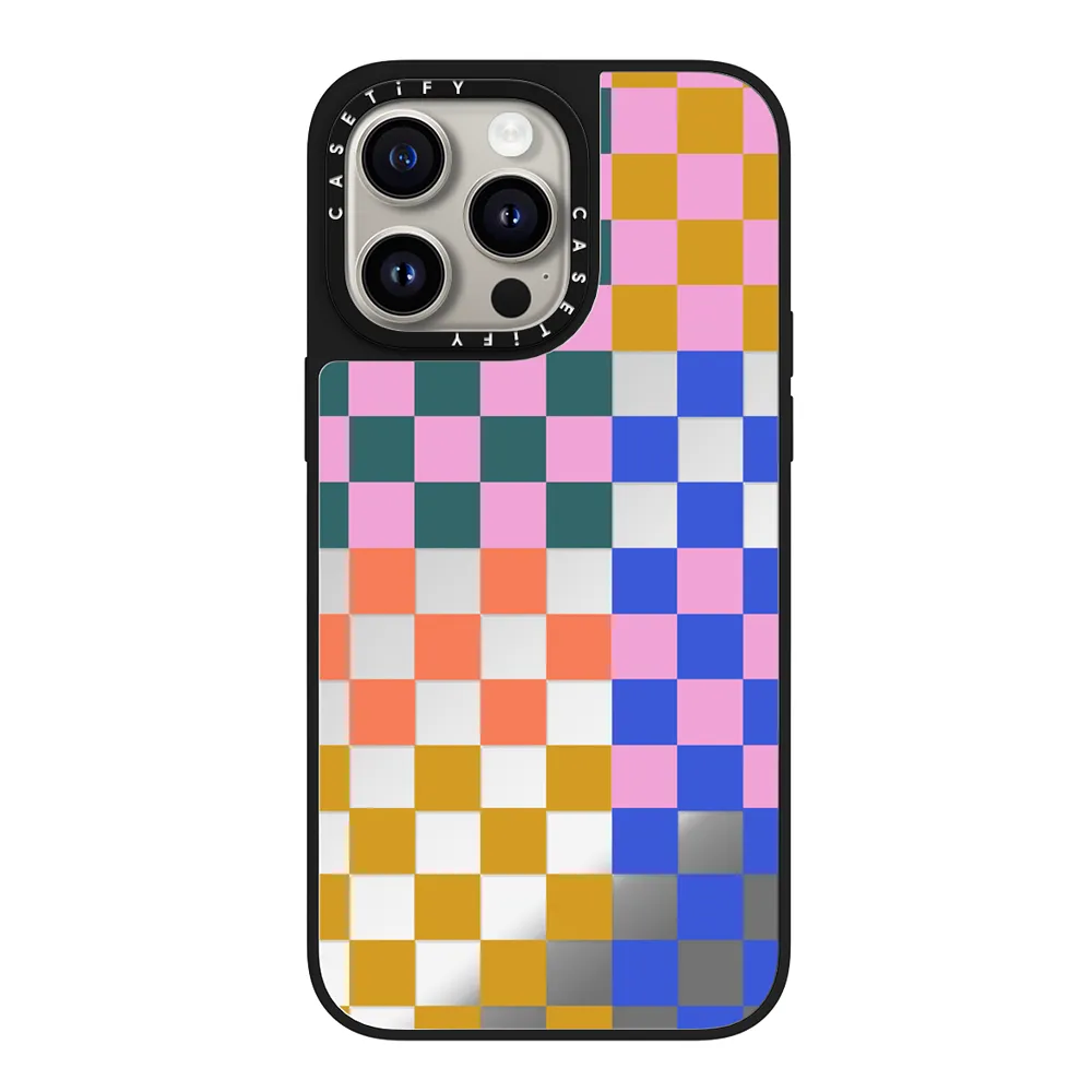 Colourful Checkered Case
