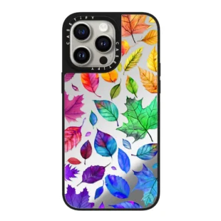Autumn Rainbow Leaves Case