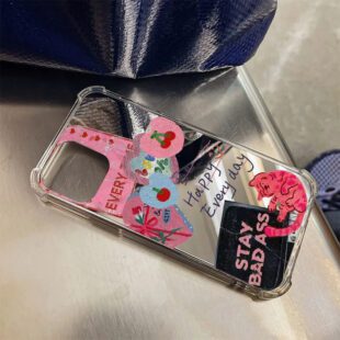Happy Everyday Mirror Case