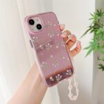 Summer Flower Pink Mirror Case