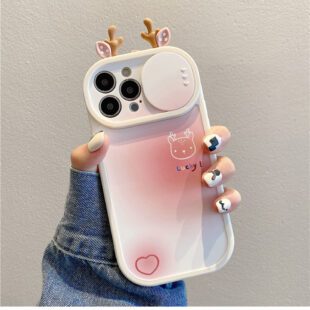 Reindeer Ears Slide Camera Protective Case