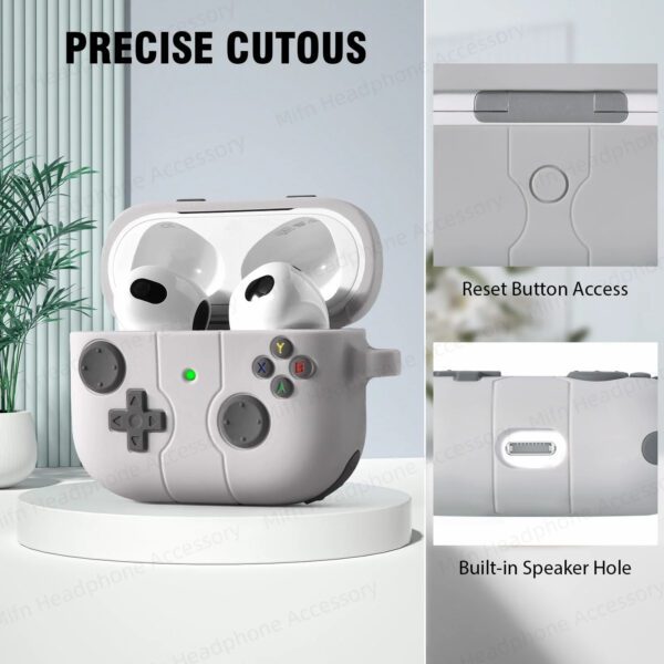 Game Remote Silicone AirPods Case - Image 2