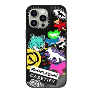 Maison Kitsuné Stickers Case