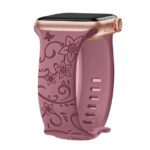 Apple Watch Engraved Morning Glory Strap