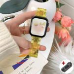 Apple Watch Resin Candy Colour Case