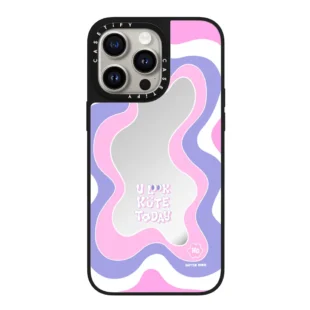 You Look Cute Wavy Frame Case