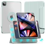 Magnetic Rotate 360 Detachable Back iPad Case