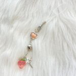 Strawberry Star Charm