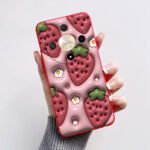 Strawberry 3D Effect Case