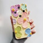 3D Effect Floral Case