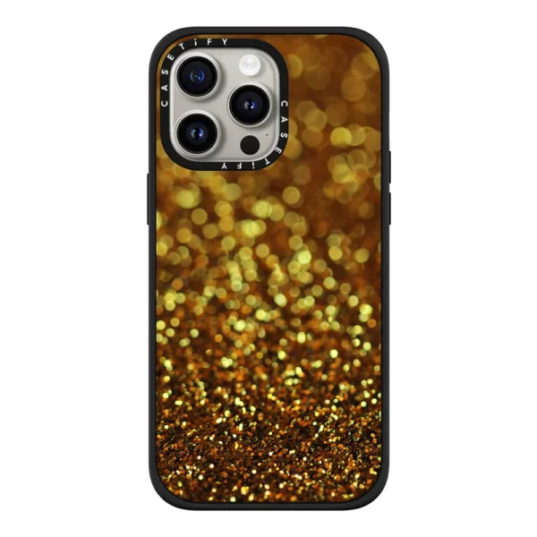 Gold Glitter Case