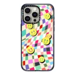 Smiley Zig Zag Check Case