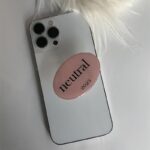 Neutral Peach Pop Socket