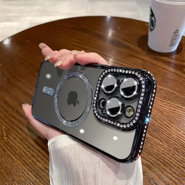 Diamond Bling Transparent Case - Image 6