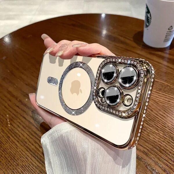 Diamond Bling Transparent Case - Image 4