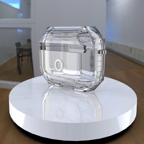 Transparent Coloured Side AirPods Case - Image 3
