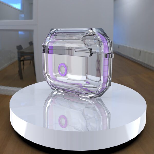 Transparent Coloured Side AirPods Case - Image 6