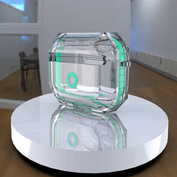 Transparent Coloured Side AirPods Case - Image 7