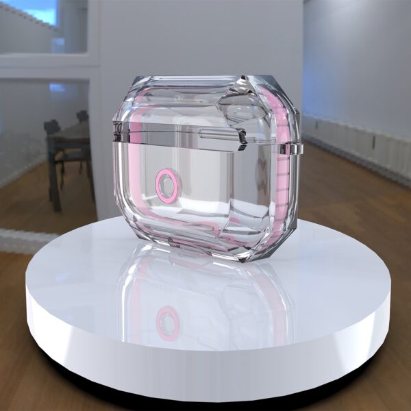 Transparent Coloured Side AirPods Case - Image 5
