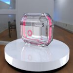 Transparent Coloured Side AirPods Case