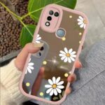 Mirror Daisy Flower Case