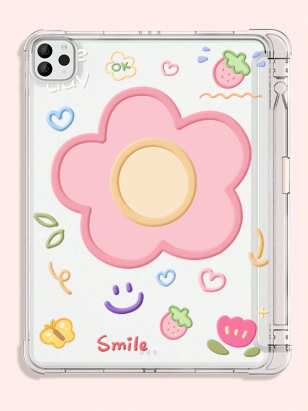 Flower Transparent iPad Case