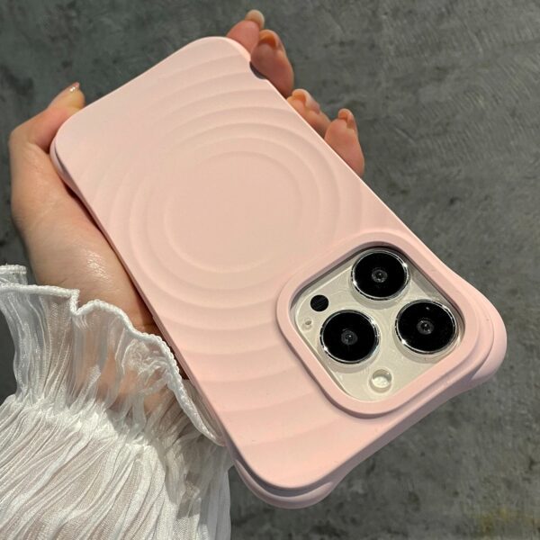 Round Texture Bumper Case
