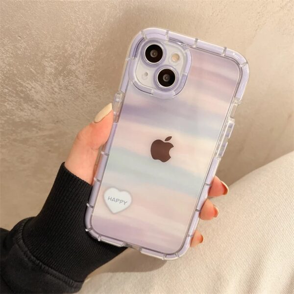 Purple Abstract Luminous  Case