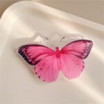 Pink Butterfly Pop Socket