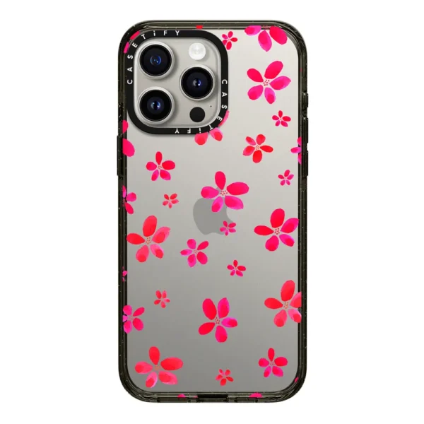 Pink & Red Summer Flowers Case