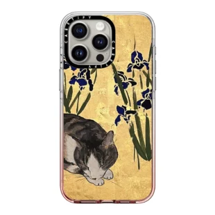 Ukiyo-e Cat Silhouette Case