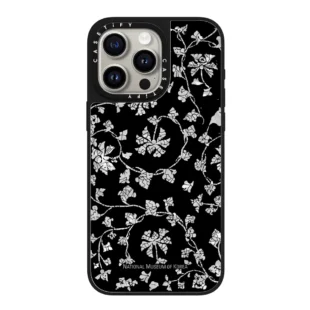 White Peony and Plum Blossom Nacre Case