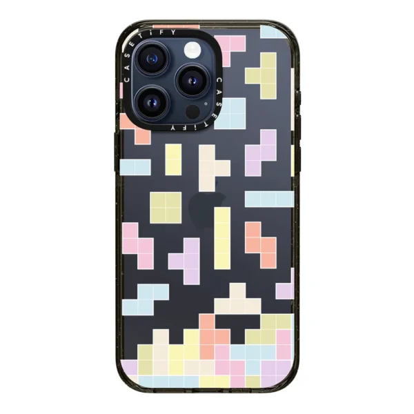 Pastel Geometric Tetris Case