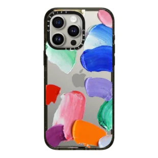 Colourful Stroke Transparent Case