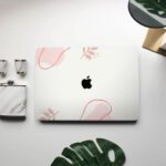 Pink Abstract Macbook Case