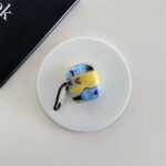 Blue And Yellow AirPods Case