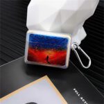Oil Painted Flames Airpods Case